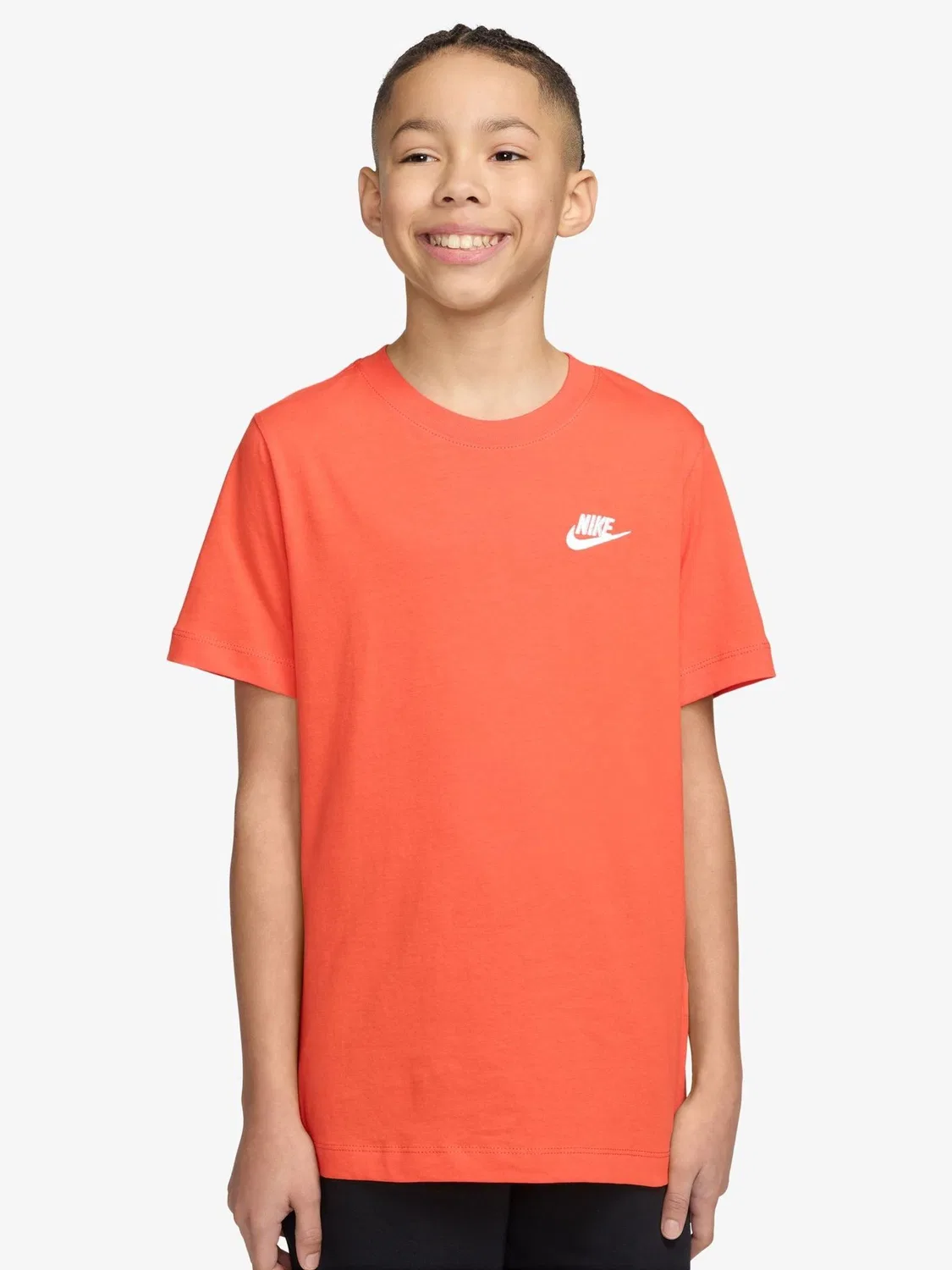 Футболка с коротким рукавом Nike Club, оранжевая