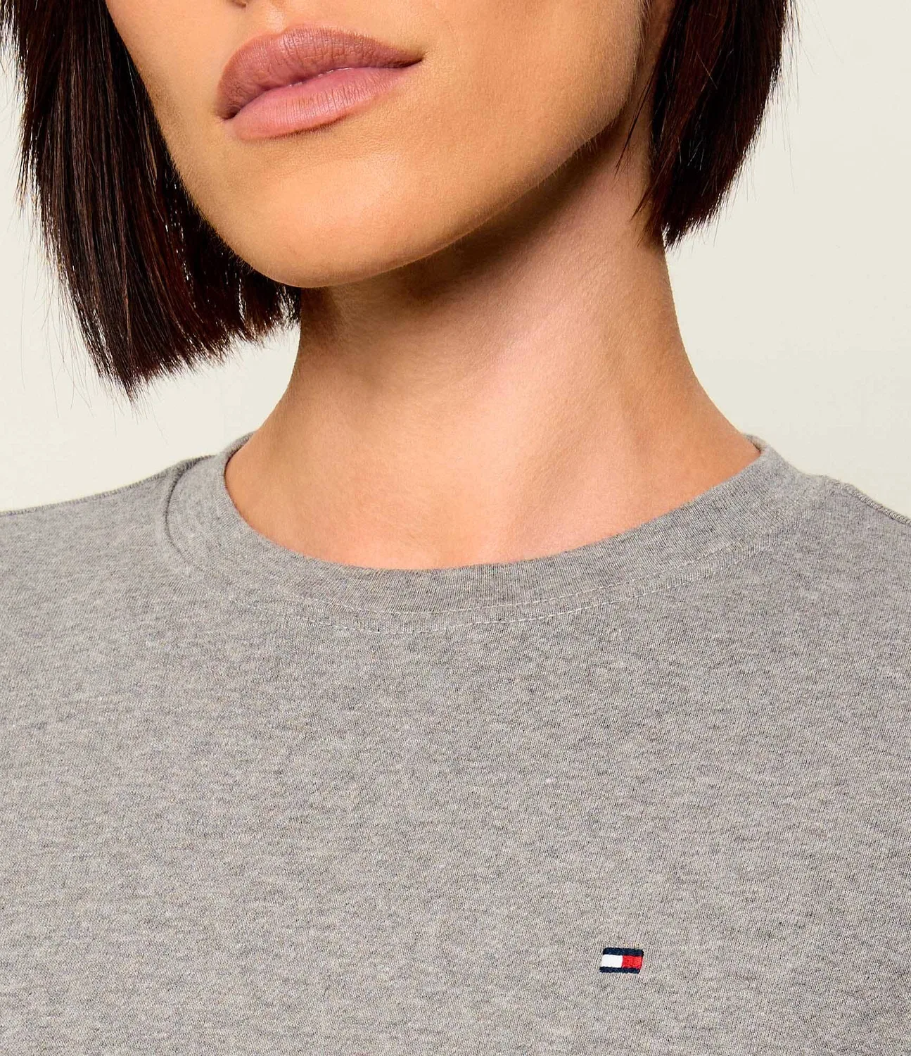 Футболка с длинным рукавом Tommy Hilfiger, Grigio — фото 4