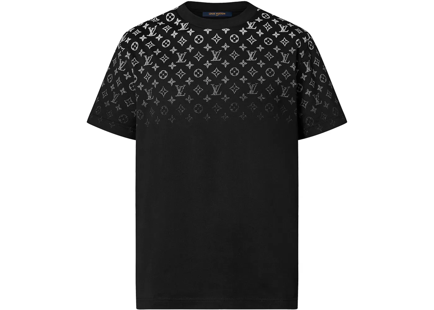 Мужская футболка с градиентом T-shirt Louis Vuitton, White/Black
