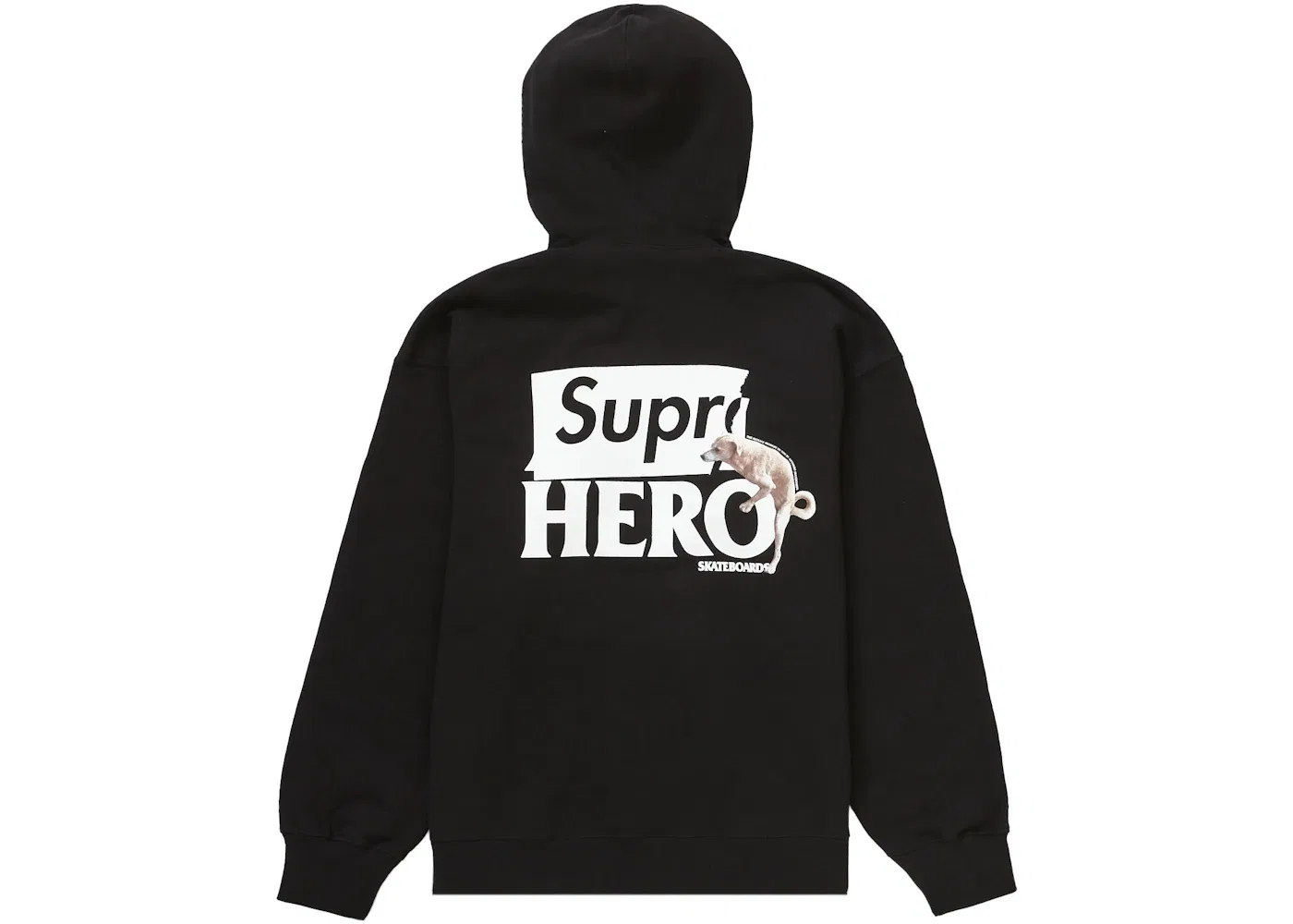 Мужская худи с принтом Supreme Antihero Sweatshirt (SS22), Black