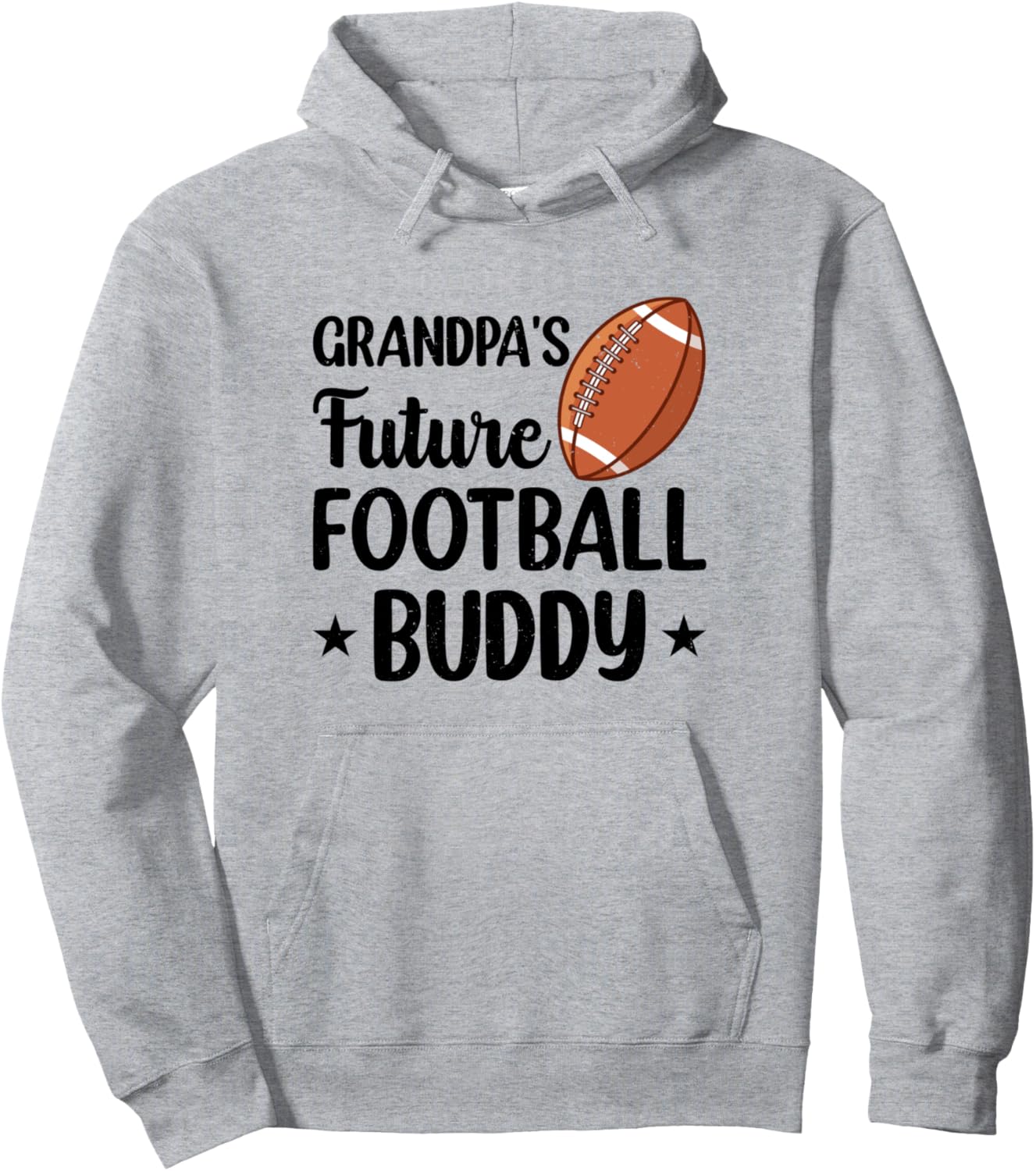 

Футбольный малыш - будущий футбольный друг дедушки. Толстовка Newborn Football Player Toddler, серый