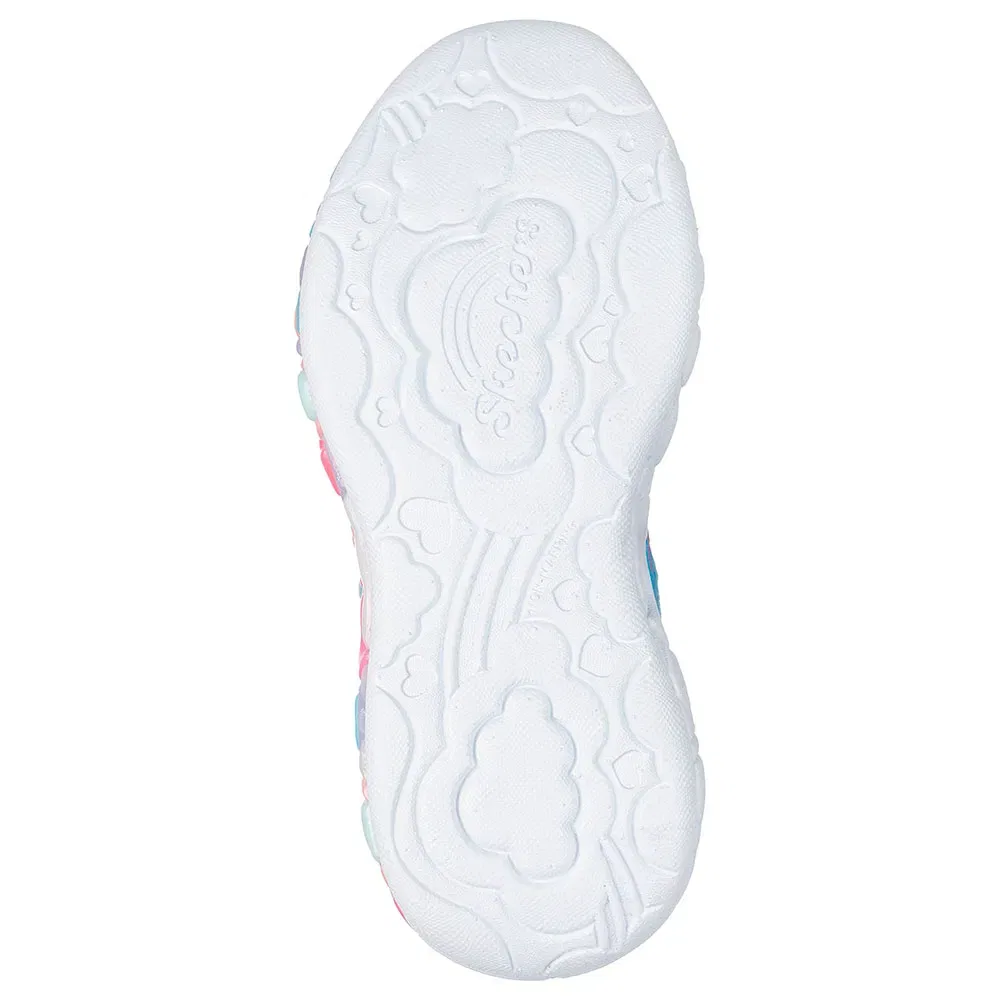 Кроссовки slip-on Skechers Eternal Heart Lights, синий — фото 2
