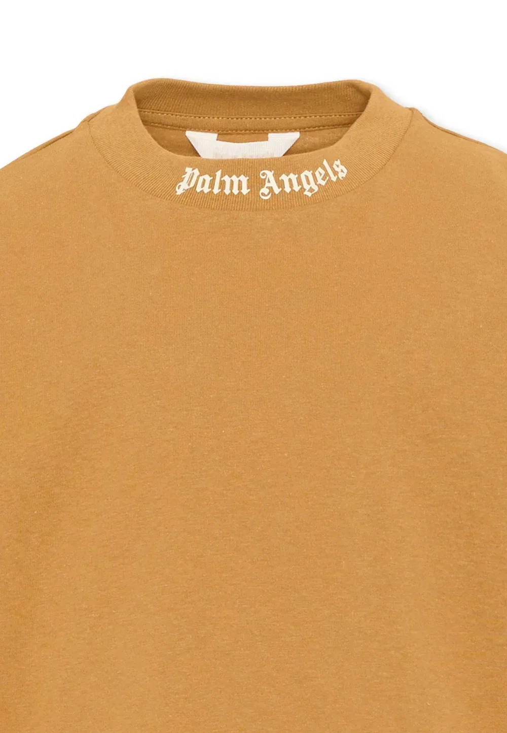 Футболка унисекс - футболка с принтом Palm Angels, Beige — фото 3