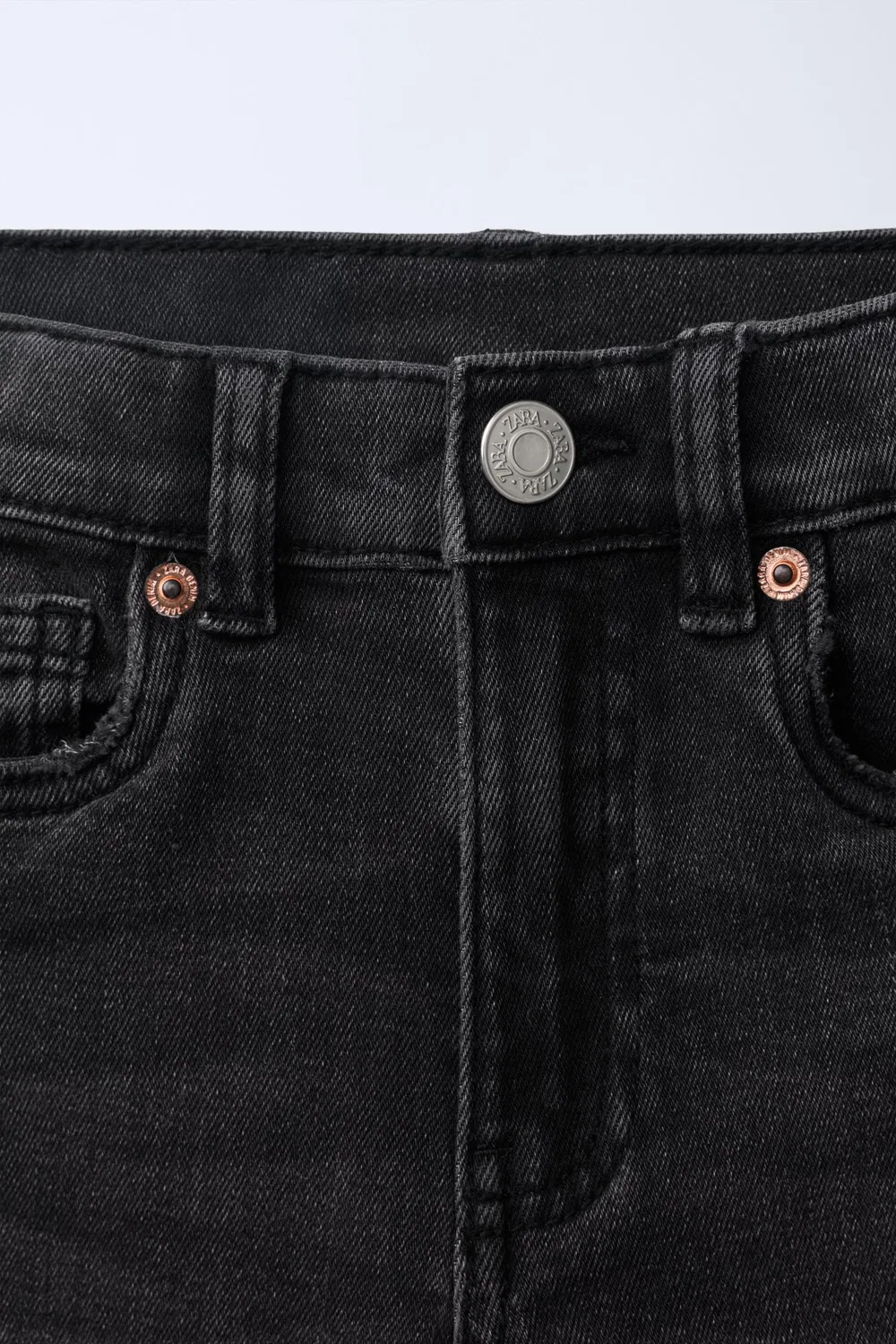 Узкие джинсы ZARA, Black — фото 3