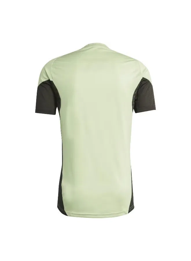 Футбольная футболка тренировочная Real Madrid 25/26 Tiro25 Adidas, зеленый — фото 2