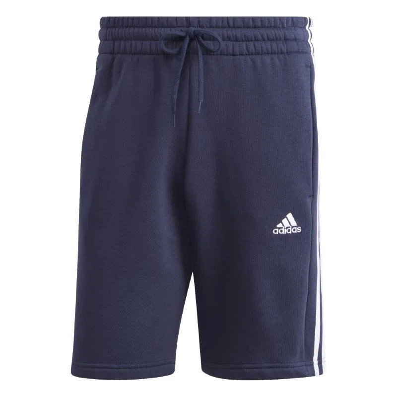 Мужские спортивные шорты с флисом adidas Essentials Fleece 3-Stripes Shorts, Navyblau