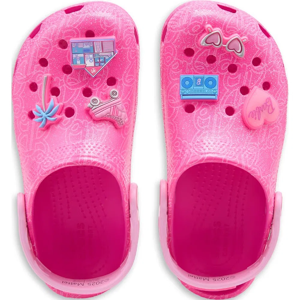 Детские классические сабо Mattel Barbie Crocs, Multi — фото 4