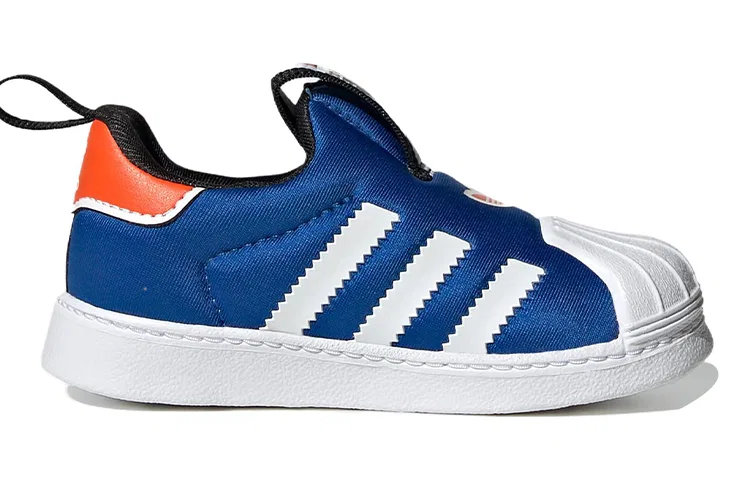 Детские кроссовки для малышей с принтом Superstar 360 Adidas Originals, Black — фото 2