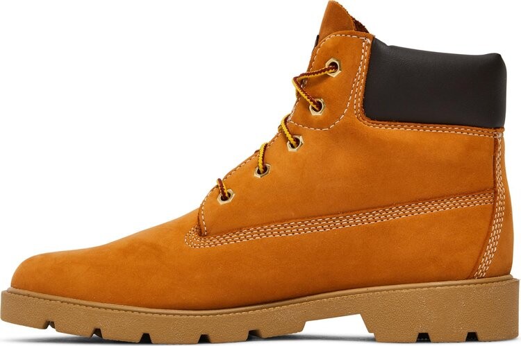 Ботинки мужские Timberland классические на шнуровке, коричневый — фото 3