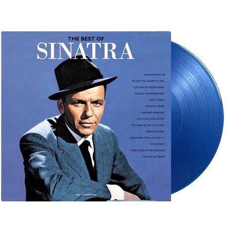 CD диск The Best Of Sinatra (Blue Colored Vinyl) | Frank Sinatra - фото