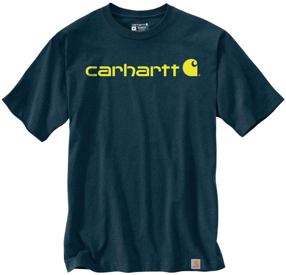 

Футболка Carhartt EMEA Core Logo Workwear Short Sleeve, темно-синий