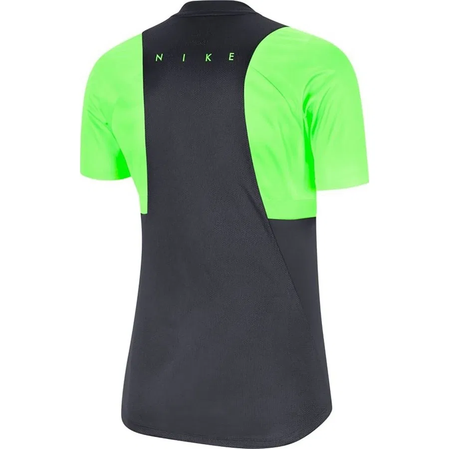 Футболка женская с принтом Dry-Fit Academy Nike, Серо-зеленый — фото 2
