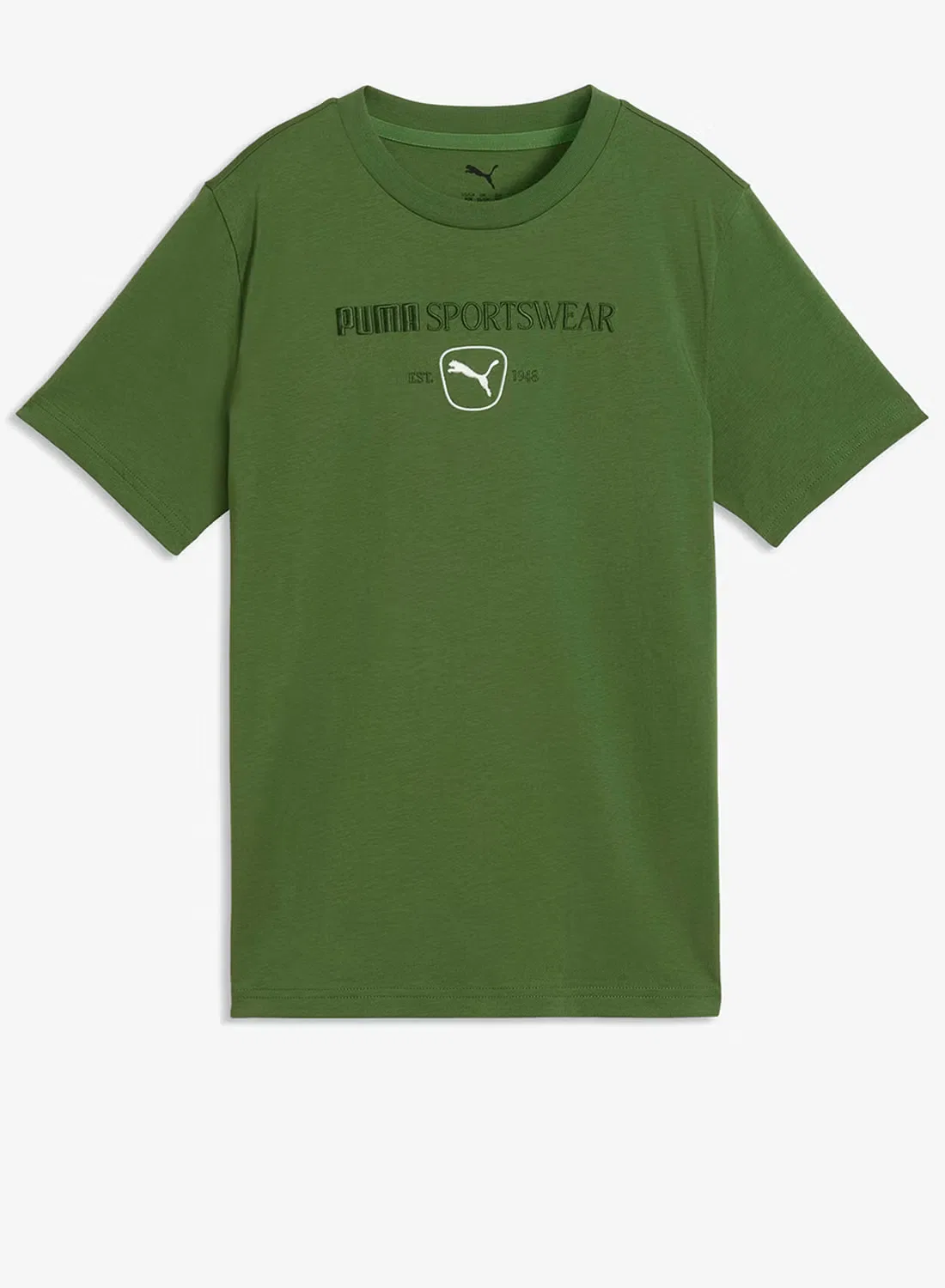 Футболка с принтом Youth Class Graphic Puma, зеленый