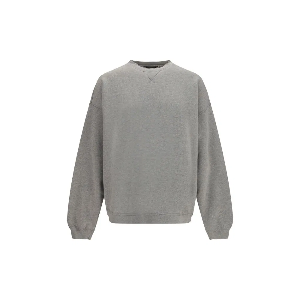 Мужской свитшот оверсайз с надписью на спине Golden Goose, Gray