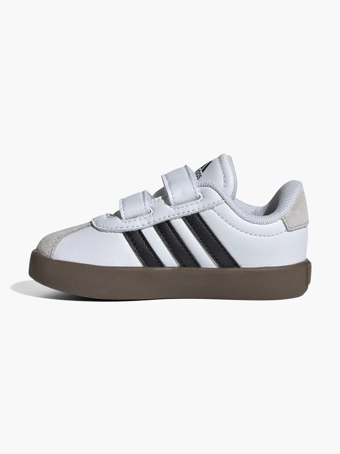 Детские кроссовки для мальчиков Adidas VL Court 3.0 CF I, серый — фото 2
