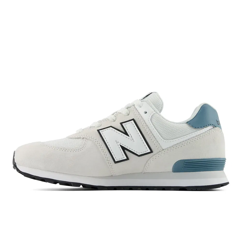 Кроссовки 574 New Balance, бежевый — фото 2