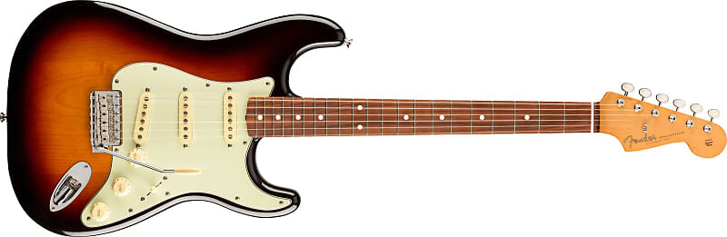 

Fender Vintera '60s Stratocaster, накладка на гриф Pau Ferro, 3 цвета Sunburst — MX22116622