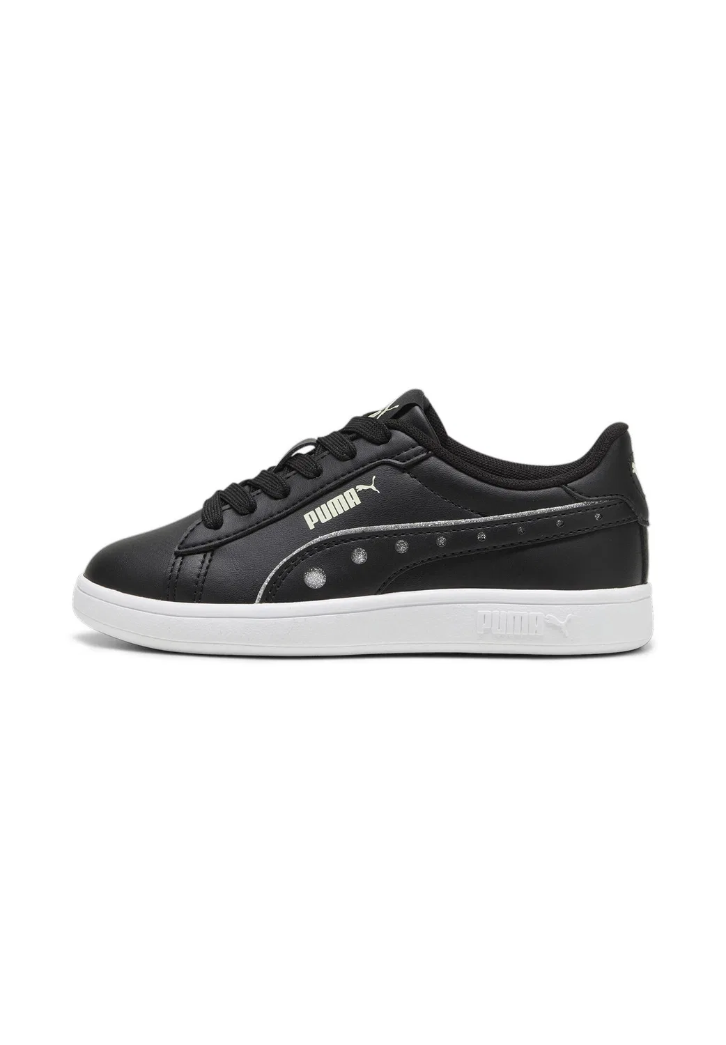 Детские кроссовки с мягкой стелькой PUMA Smash 3.0 DanceParty PS, Puma, Schwarz — фото 2