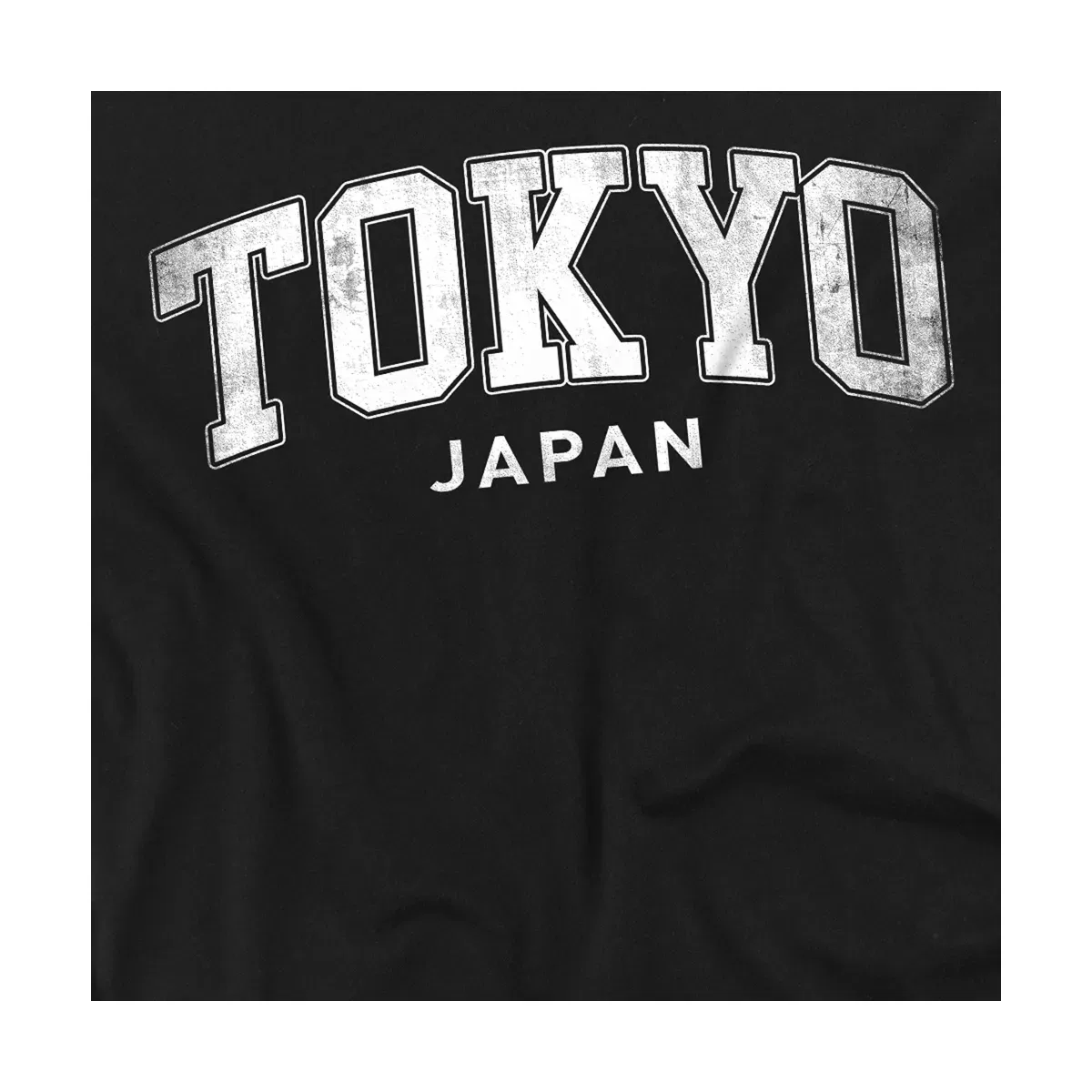Детская футболка с принтом Tokyo Japan Arched LOGOVISION, Black — фото 3