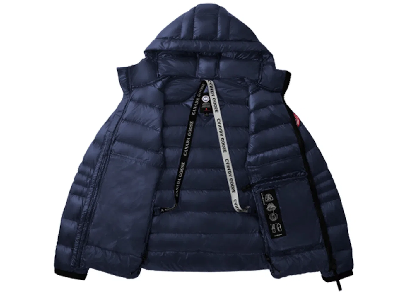 Мужская куртка с капюшоном утепленная Canada Goose Crofton Down Slim Fit Hooded Jacket, Atlantic Navy — фото 2
