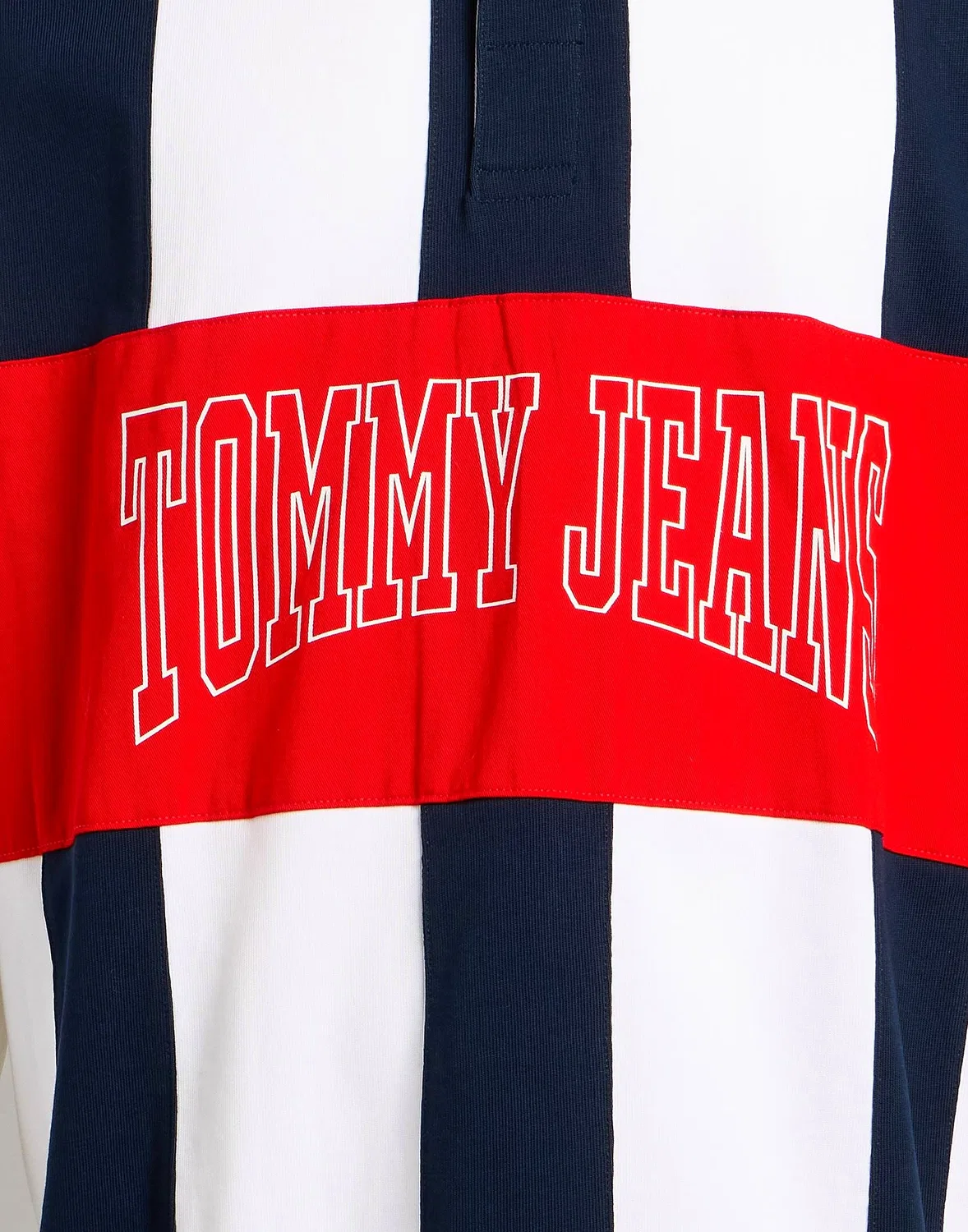 Мужская футболка-поло с длинным рукавом Tommy Hilfiger, белый — фото 4