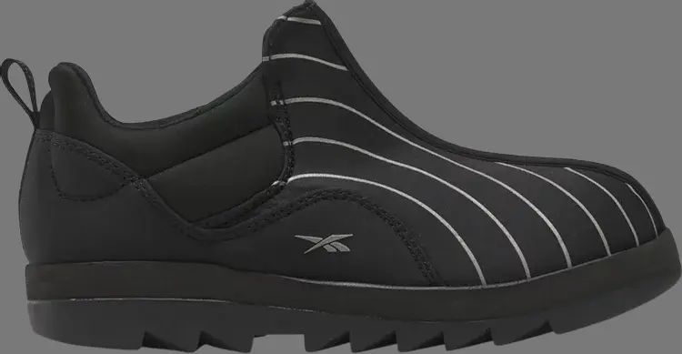 

Кроссовки beatnik 'black silver metallic' Reebok, черный