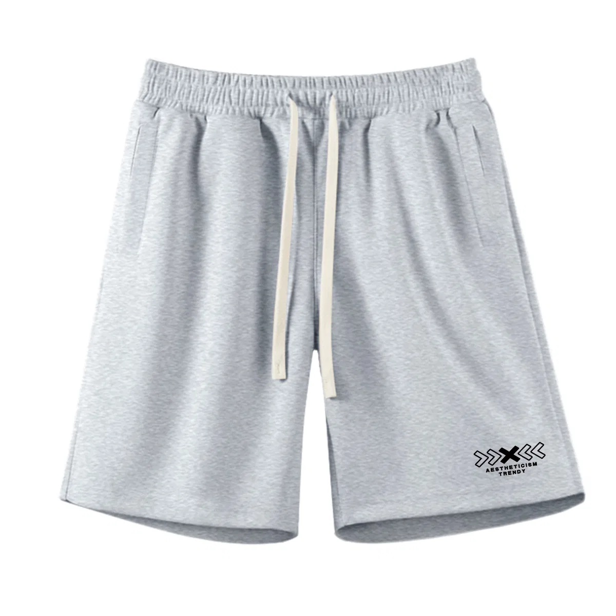 Детские шорты повседневные хлопковые MINISO, Heather Gray