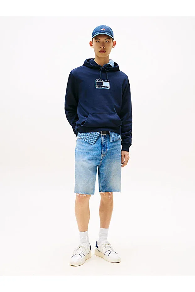 Мужские свитшот с капюшоном Tommy Hilfiger, Blue — фото 3