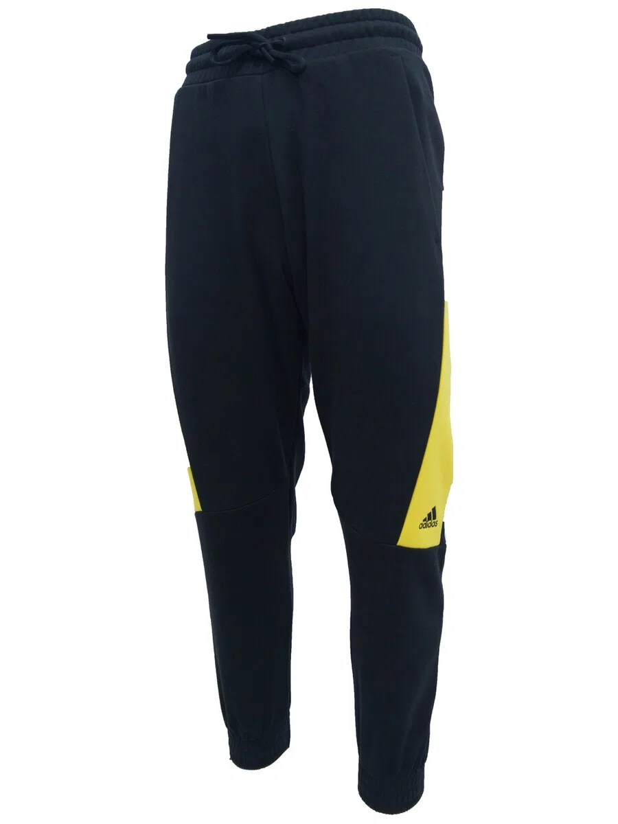 Спортивные брюки ADIDAS Regular Workout Pants 'adidas Future Icons' черного цвета — фото 4