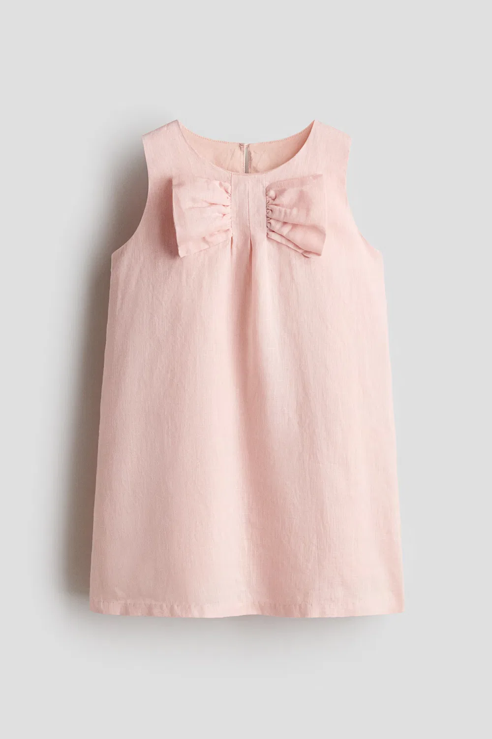 Льняное платье А-силуэта H&M, Helles Mattrosa