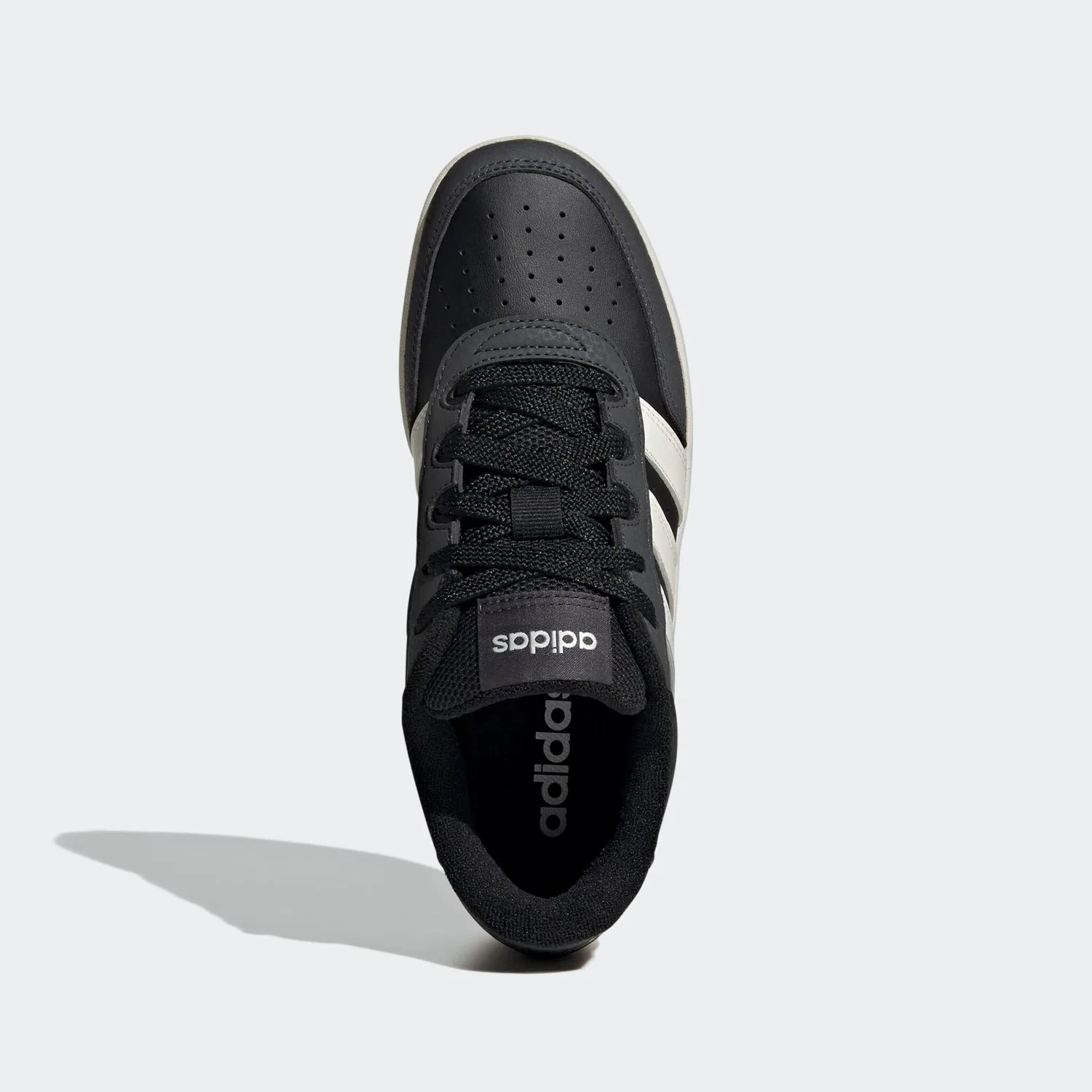 Детские кроссовки с низким силуэтом Adidas Sportswear, Core Black/Off White/Carbon — фото 4