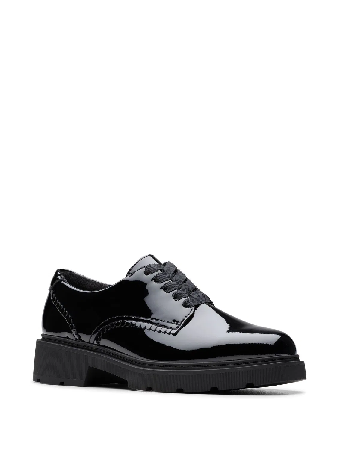 Туфли-оксфорды Eris Pure Clarks, черный лакированный — фото 3