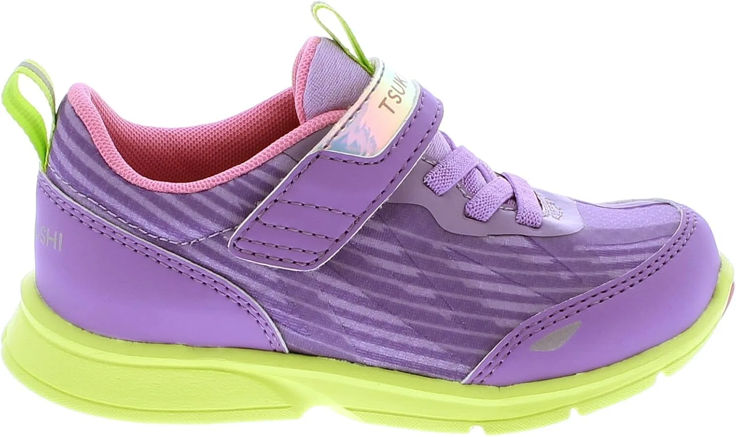 Детские кроссовки с принтом TSUKIHOSHI Jet, Lavender/Apple