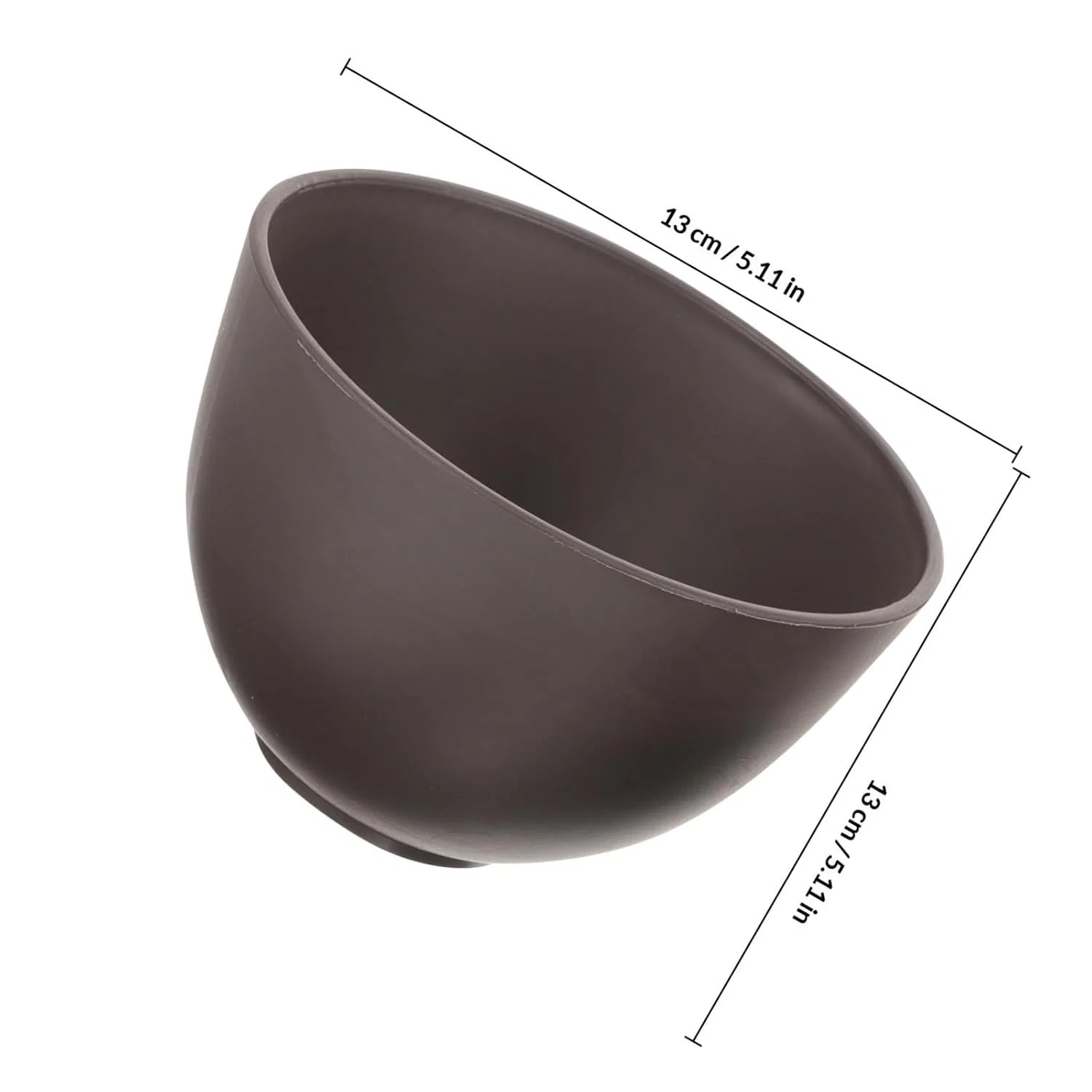 Набор мисок для масок для лица Silikonform Happyyami, 2 шт, 20,5x3x0,5 см — фото 2