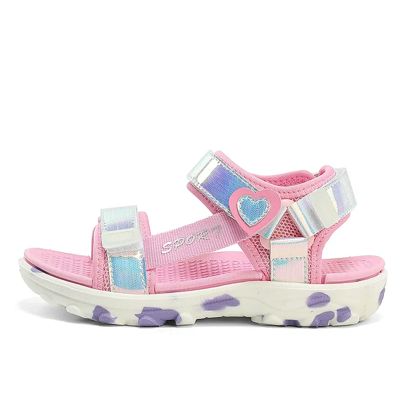 Детские сандалии из сетки и эко-кожи Pink VENICEW, Розовый