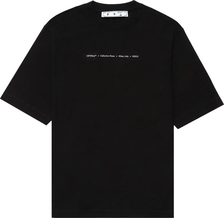

Футболка Off-White Tornado Arrow Short-Sleeve Skate Tee 'Black/Multicolor', черный
