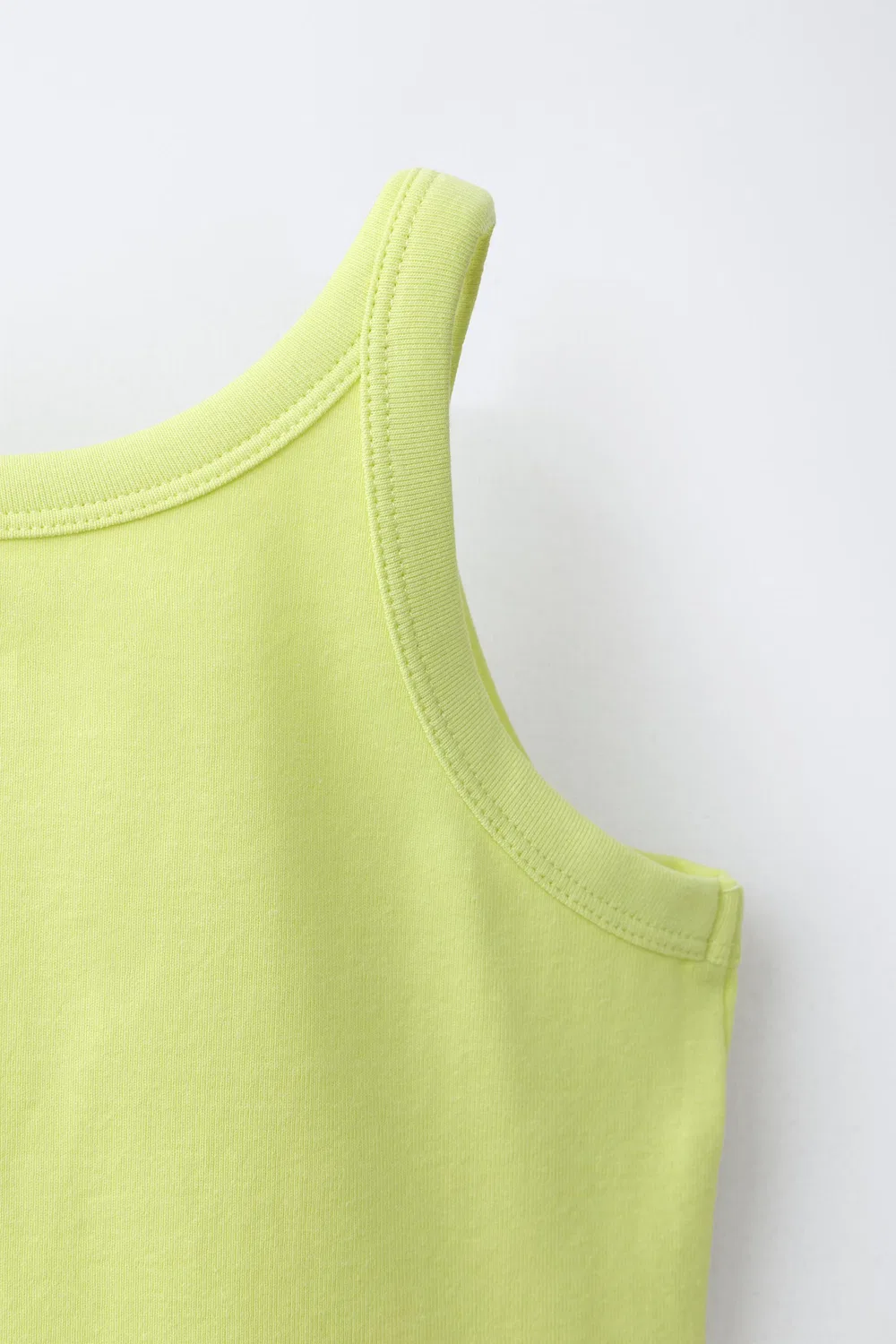 Топ с принтом для серфинга ZARA, Lime — фото 4