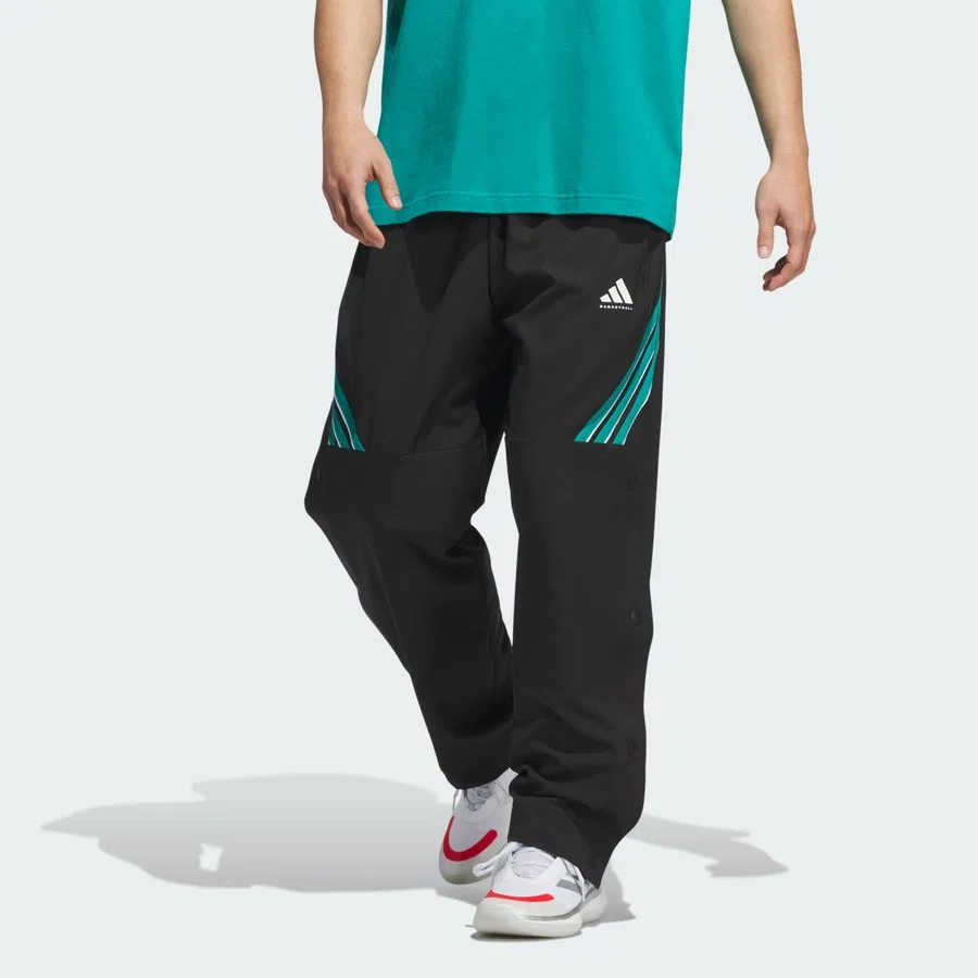 Спортивные брюки с зауженным кроем, модель Crazy Lite Pants, adidas, Черный