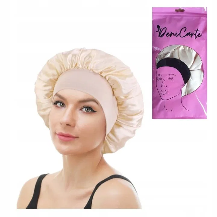 Шапочка для душа Satin Sleep Cap, Deni Carte, Синий