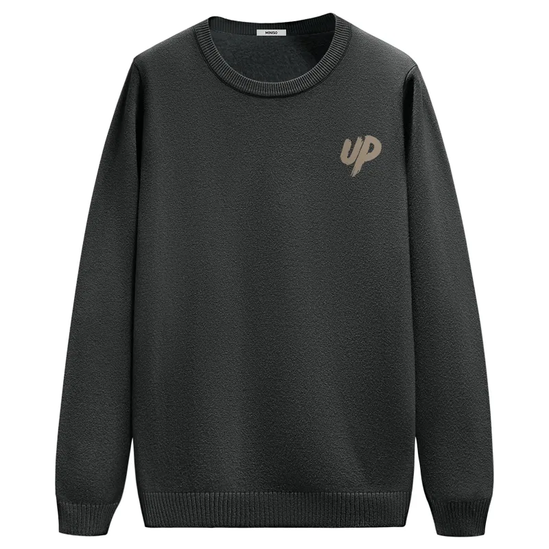 Детское трикотажное изделие с логотипом MINISO, Цвет Thermal Integrated Fleece Dark Gray
