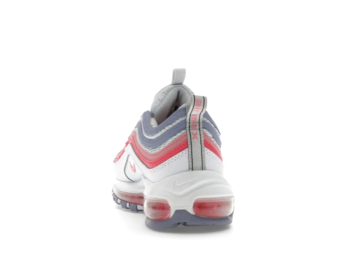 Детские кроссовки Lifestyle Nike Air Max 97, White/Photon Dust/Indigo Haze/Coral Chalk — фото 4