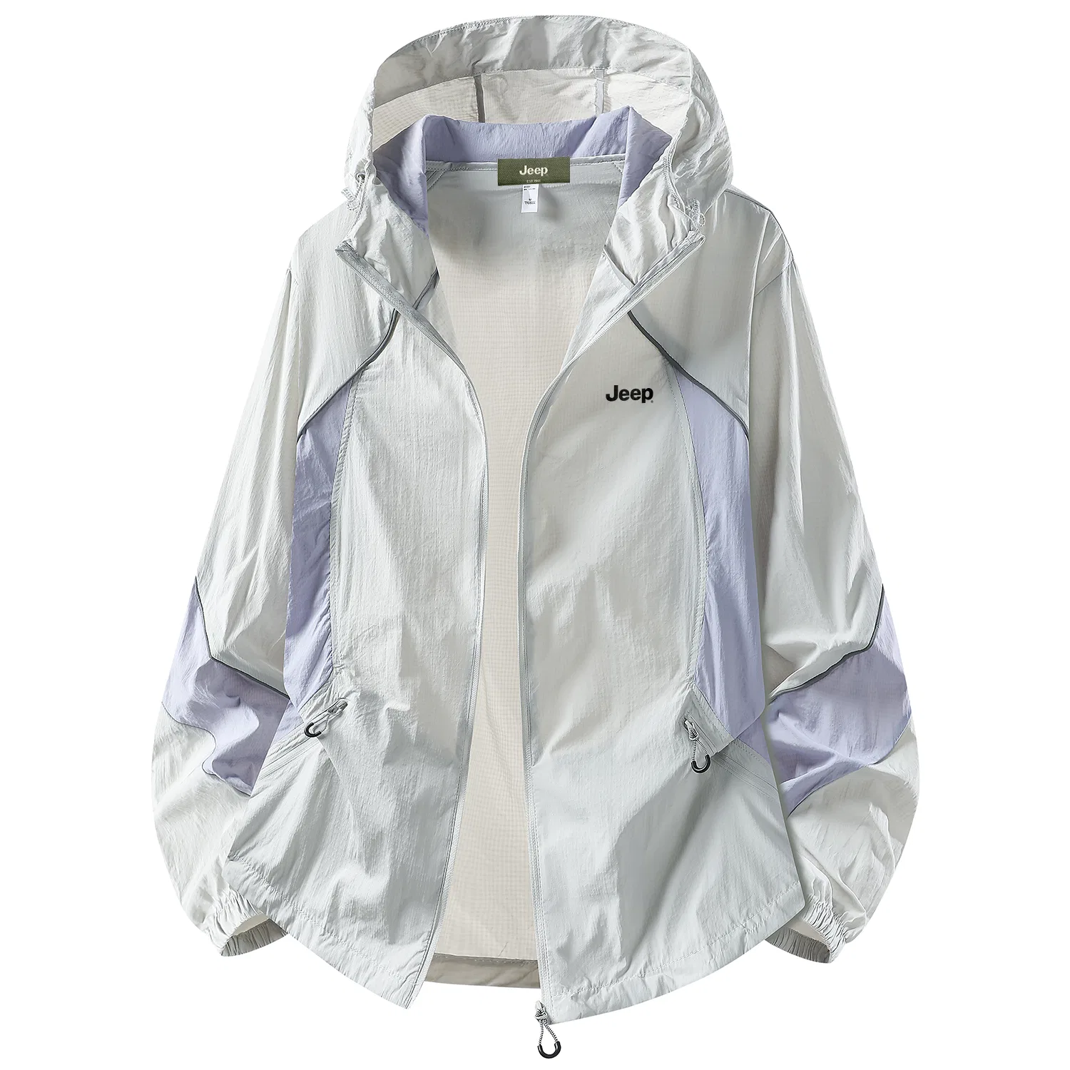 Детская одежда для защиты от солнца с капюшоном, модель Ice Peak, Jeep, Light Charcoal Gray