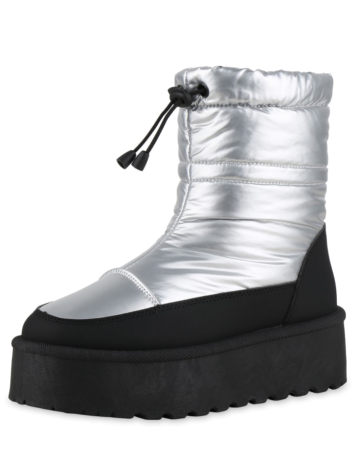 Ботильоны VAN HILL Winter Boots Elowen, серебряный