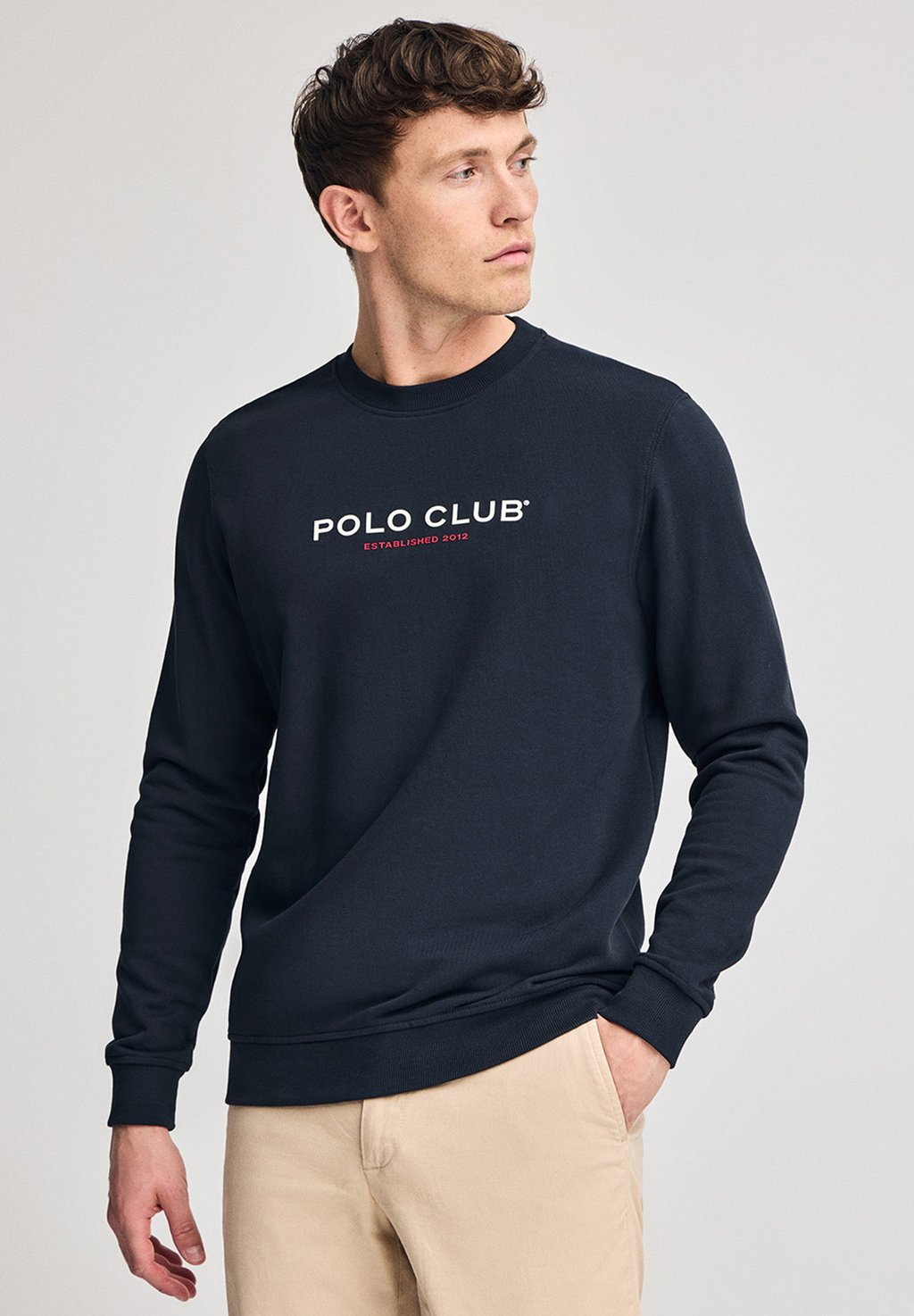 

Толстовка CREWNECK MINIMAL TITLE Polo Club, синий