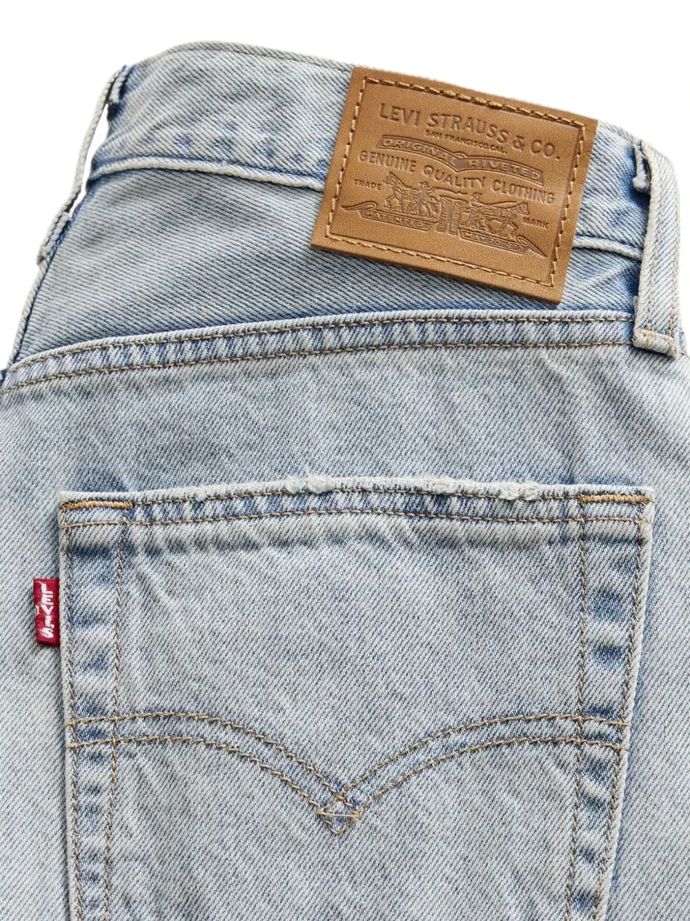 Джинсы Easy Dad прямого кроя с эффектом потертости Levi'S, синий — фото 3
