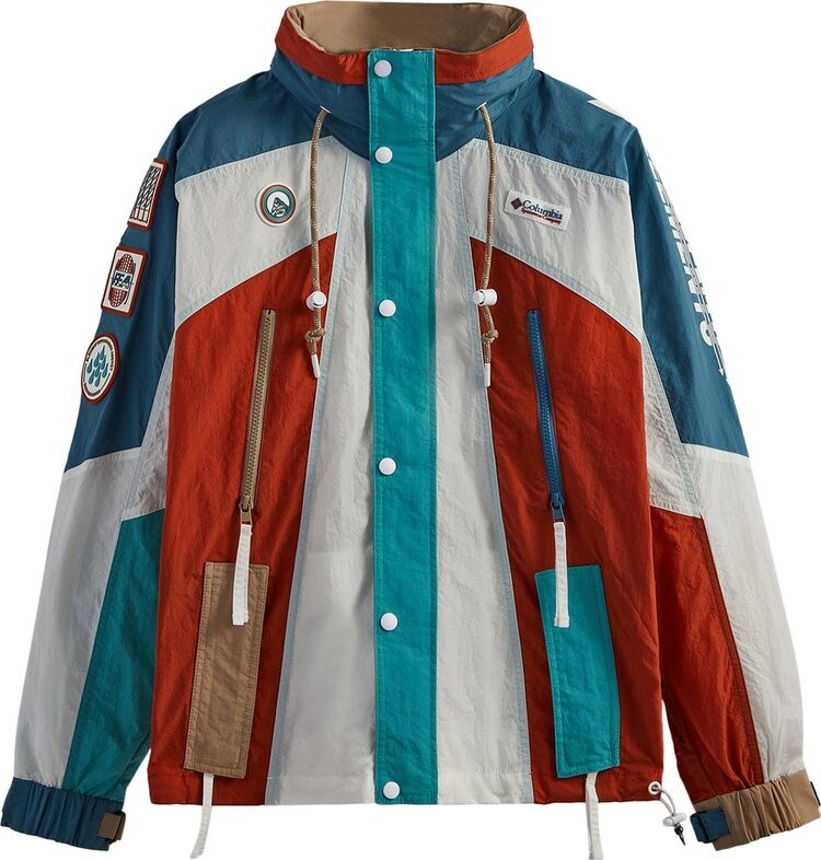 

Куртка Kith For Columbia Chuting Jacket II 'Teal', разноцветный, Серый, Куртка Kith For Columbia Chuting Jacket II 'Teal', разноцветный