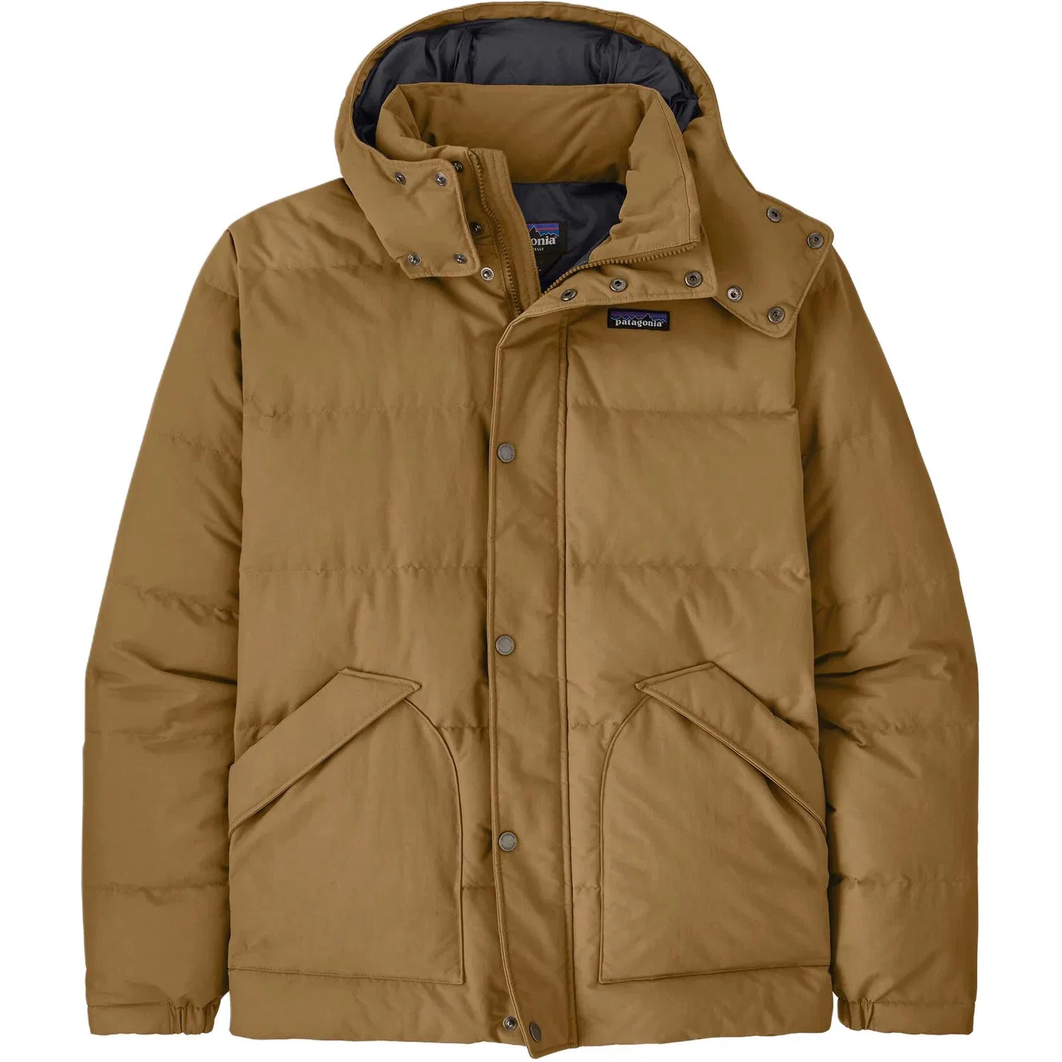 Мужская куртка с утеплителем из переработанного пуха с принтом Downwind Recycled Down Jacket Patagonia, Yanning Blue/SMDB — фото 4