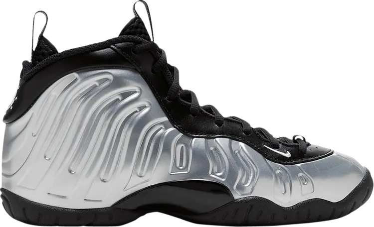 

Кроссовки Nike Little Posite One GS 'Chrome', серебряный