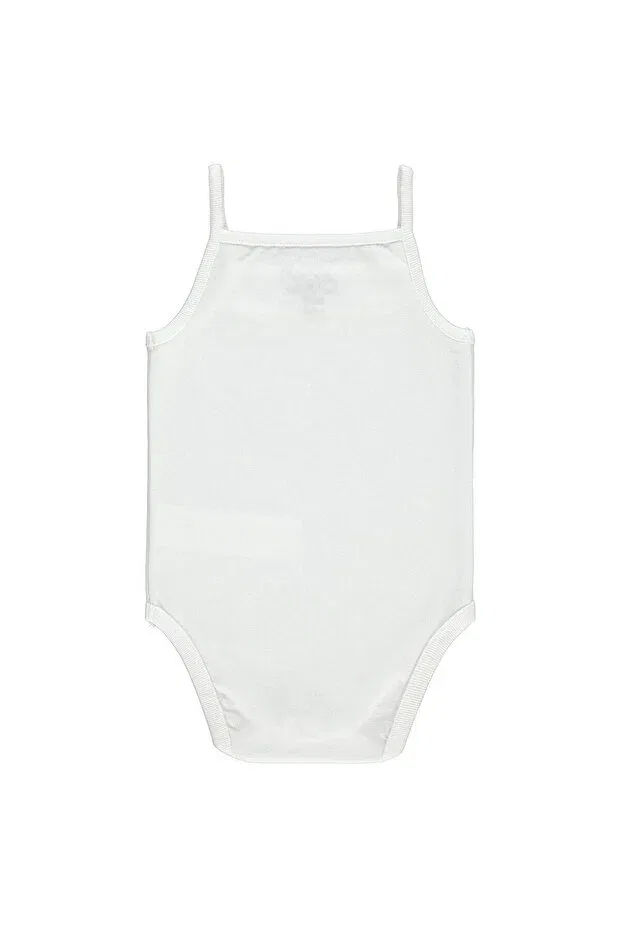 Детское боди для девочек хлопковое Civil Baby, White