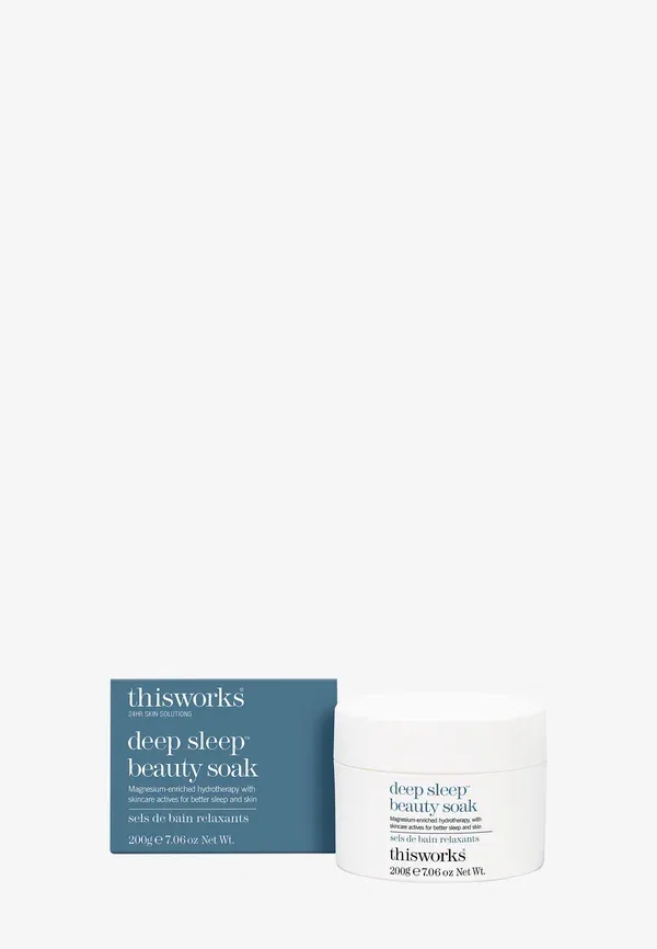 Скраб для тела с морской солью Deep sleep beauty soak, This Works, 200 г